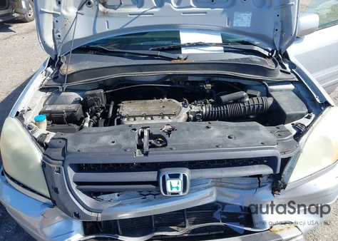 2005 Honda Pilot Ex-L из США, поврежденный, VIN 2HKYF18545H514841